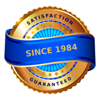 Sound Feelings Publishing Satisfaction Guaranteed Emblem. Serving Customers since 1984